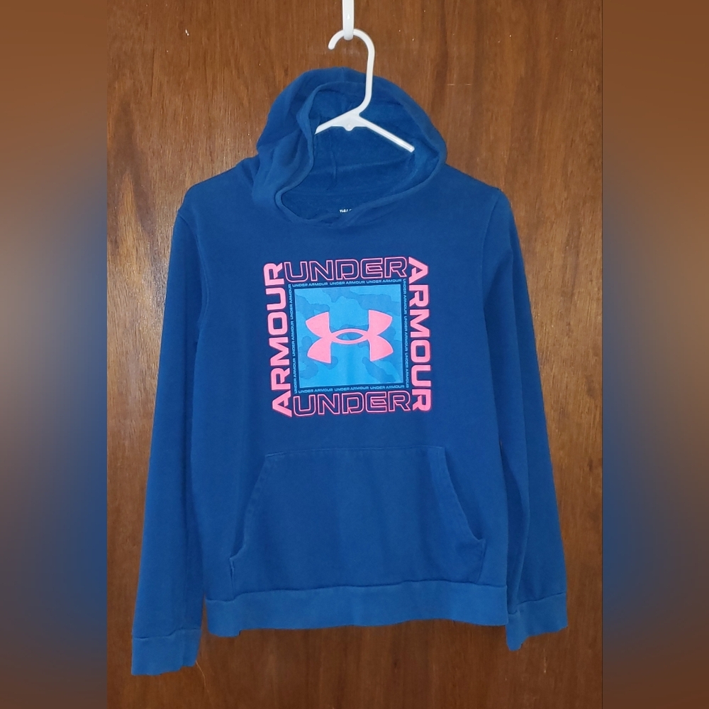 Under Armour Cold Gear Hoodie Sz Youth Large